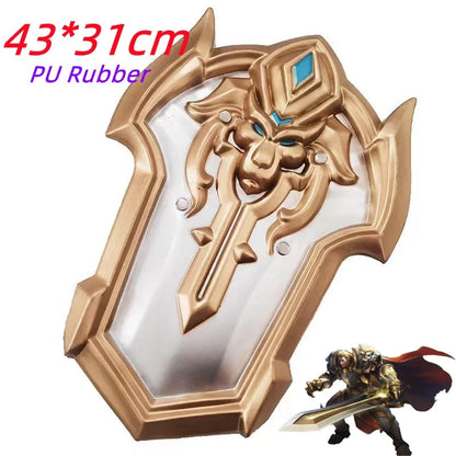 1:1 Breath of the Wild Link Shield – PU Rubber Cosplay Weapon Toy & Halloween Prop