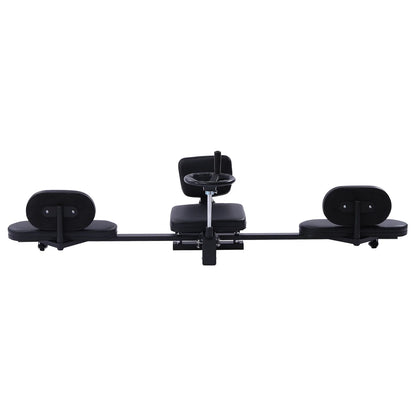 Heavy Duty Leg Stretcher Machine — Gymnastics, Yoga, MMA Flexibility & Home Gym Training Equipment