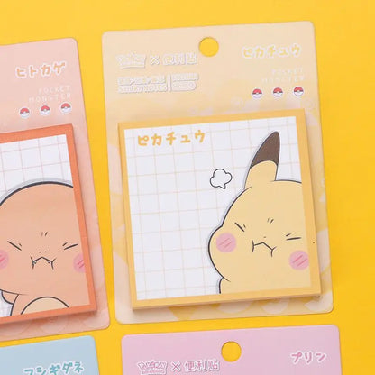 Pokémon Pikachu Sticky Notes – Cute Tearable Note Stickers
