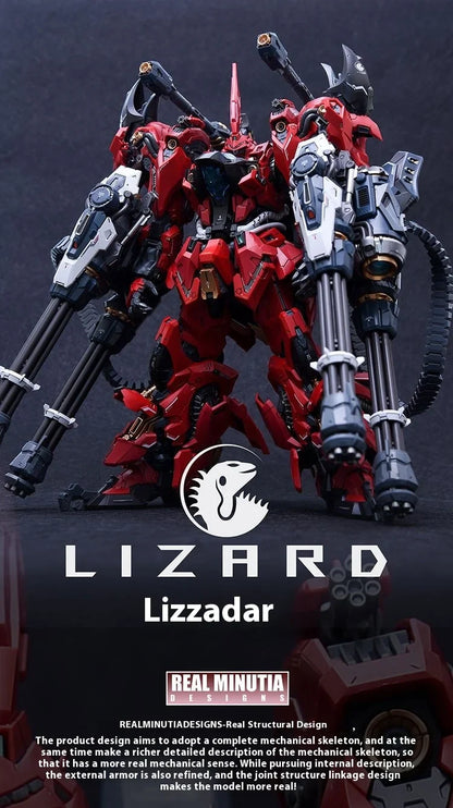 1/100 In Era Lizard RMD Mech Robot Model – Assembly Action Figure, Realistic Design, Collectible Toy for Birthday Gift & Decor