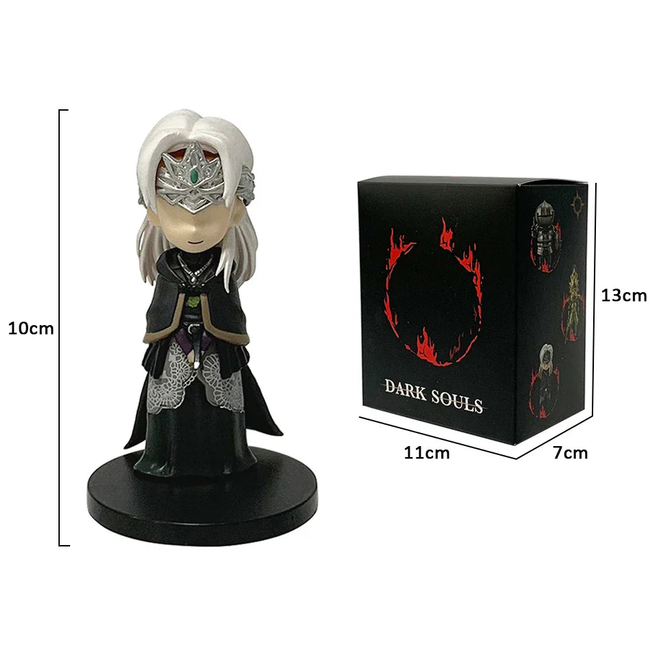 Q-Version Dark Souls Anime Action Figure – Solaire, Artorias, Ornstein & Fire Keeper Doll, Collectible Toy for Boys & Gifts