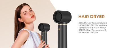 5-in-1 Electric Hair Dryer Comb – Negative Ion Straightener, Curling Iron & Detachable Multifunctional Heating Brush