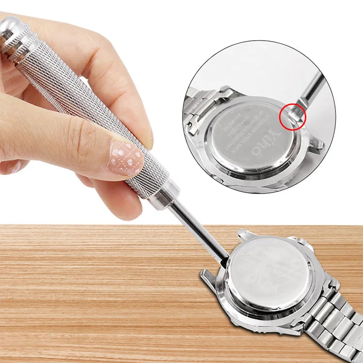 Watch Back Case Opener Knife – Metal Pry Tool for Battery Change & Watch Repair