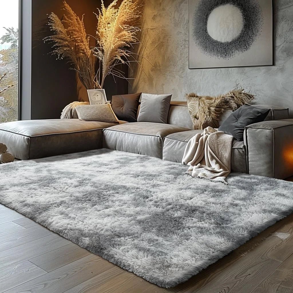 VIKAMA Ultra Soft Puffy Rug - Cozy Bedroom Living Room Floor Mat for Nursery, Kids Room and Home Decor