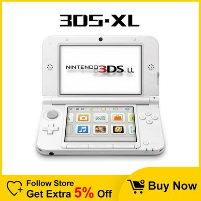 Original/Refurbished 3DSXL/3DSLL Handheld Game Console – Free Pokémon Sun/Moon Games