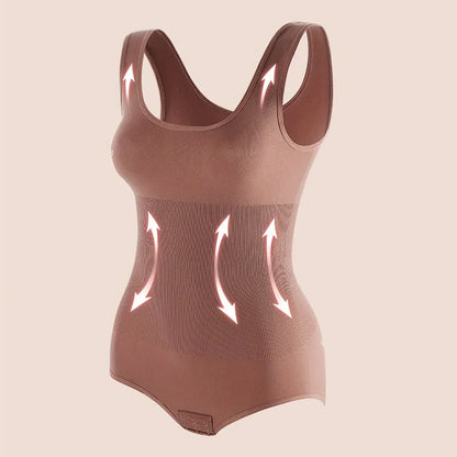Women's Seamless Full Bodysuit Shapewear – Tummy Control Slimming Body Shaper