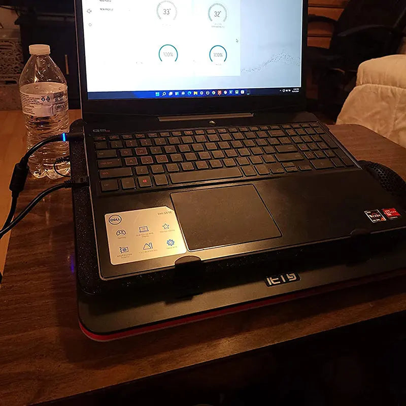 IETS GT500 Laptop Cooling Stand Series V2/V1/S2/B0 - 5000RPM External Cooler Pad for 13" to 17.3" Gaming Notebooks