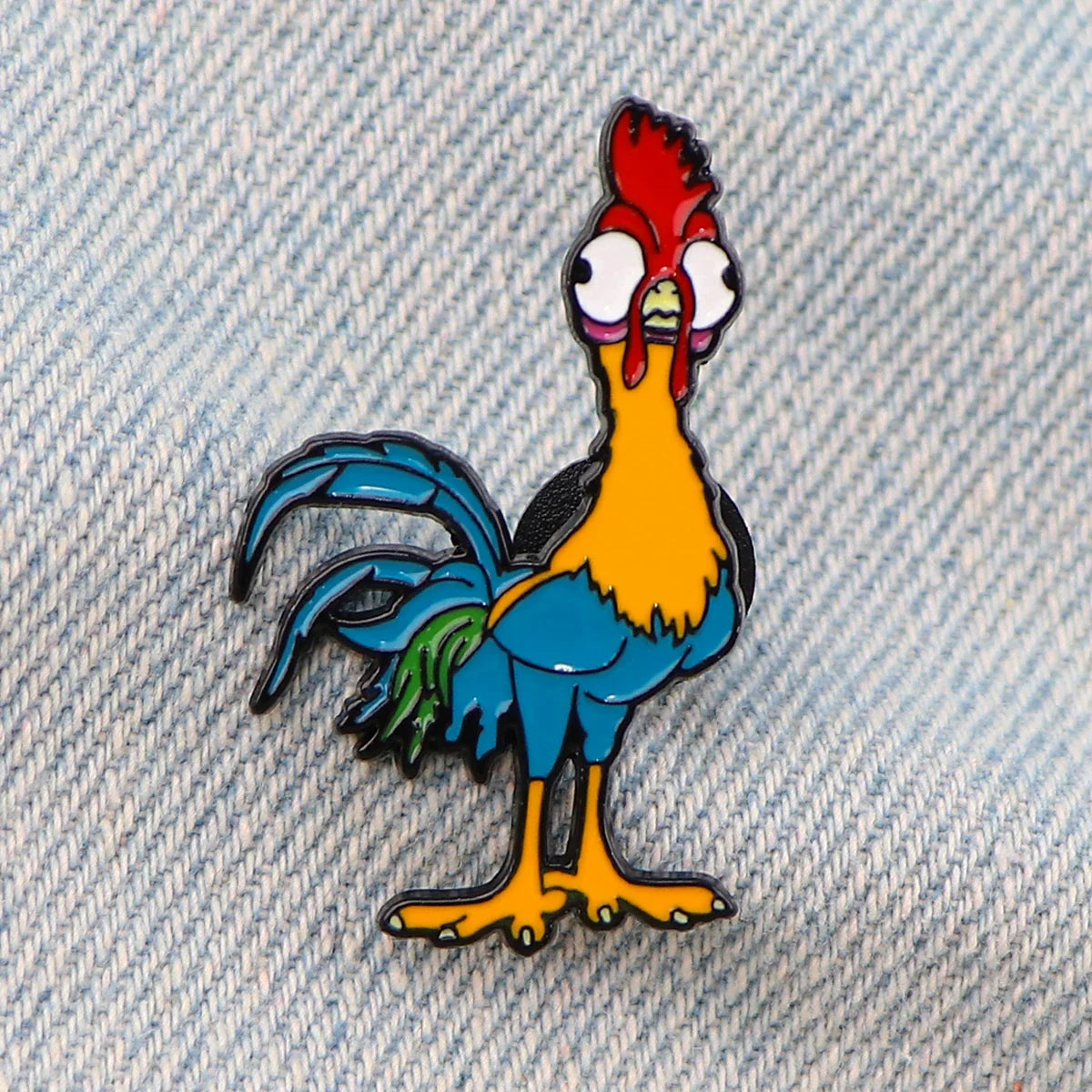 Cute Pig & Chicken Enamel Brooches — Lapel Pins for Women, Backpacks, Clothing & Accessories Gift