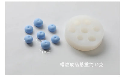 3D Ice-Cream & Fruit Silicone Mold — Handmade Candle, Soap, Resin, Clay & Cake Decorating Tool