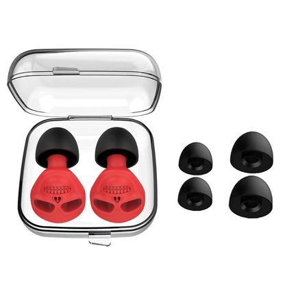 Silicone Soundproof Earplugs — Anti-Noise Sleeping & Swimming Ear Protection, Noise Reduction & Sound Insulation