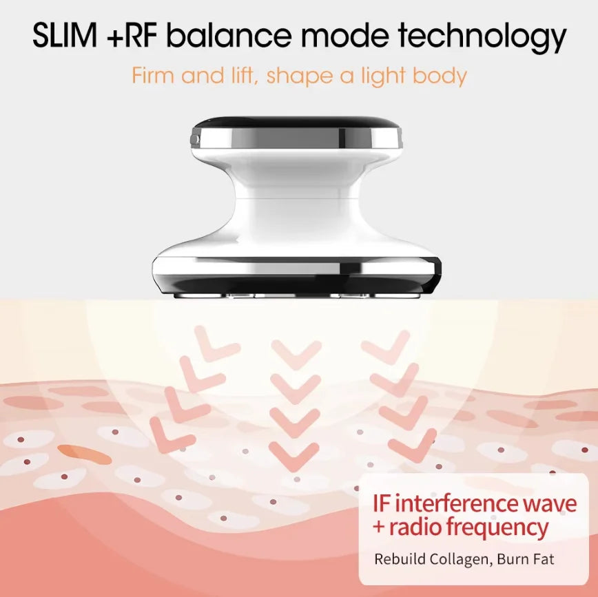 EMS Portable Body Slimming Machine – LED Fat Burner & Anti-Cellulite Massager for Weight Loss & Body Shaping