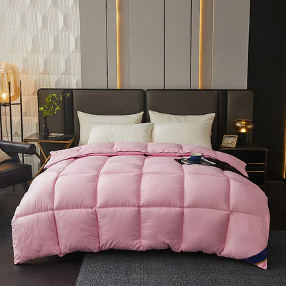 Warm Winter Thick Quilts – Down Filling Comforter for Single, Double & Couple Beds, 150x200cm