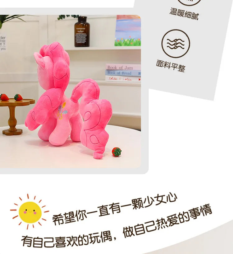 My Little Pony Rainbow Dash & Applejack 28cm Plush Toy – Soft Stuffed Animal Gift