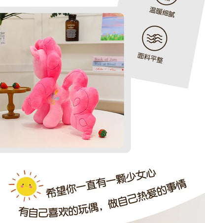 My Little Pony Rainbow Dash & Applejack 28cm Plush Toy – Soft Stuffed Animal Gift