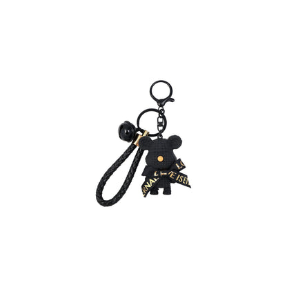 Cute Bear & Rabbit Keychain - Resin Bow Bell Bag Pendant & Car Key Ring Gift for Girls