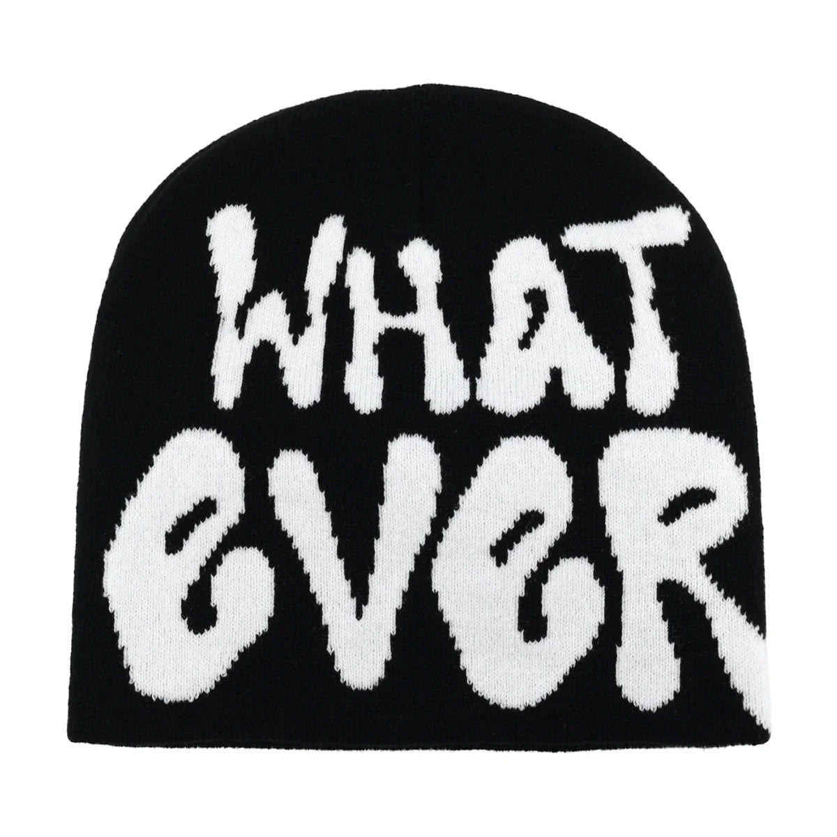 Y2K Letter Knitted Beanie Cap – Unisex Winter Autumn Warm Ski Skullcap, Hip Hop Streetwear Ear Cover Hat for Men & Women