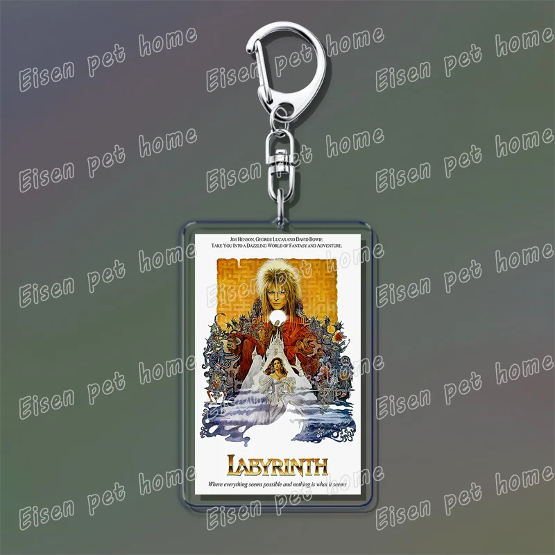 Classic Movie Keychains – Jaws, Fight Club, Avatar Pendant Key Rings for Bags & Fan Gifts