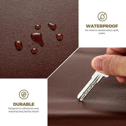 Self-Adhesive Leather Repair Tape – Cuttable Patch for Sofas, Couches, Furniture & Car Seats, Ideal for Home & Restaurant