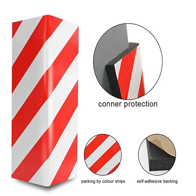 4PCS Garage Wall Corner Protectors – Foam Bumper Guards for Cars, Anti-Collision & Scratch-Resistant Garage Columns
