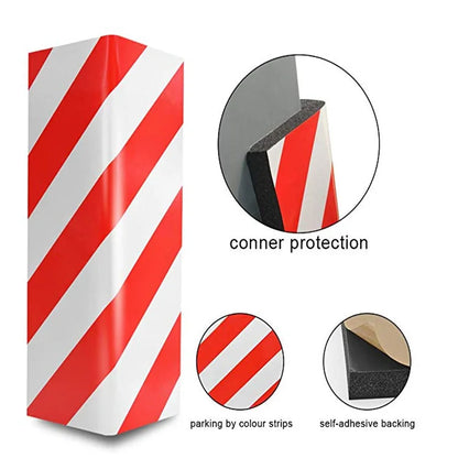 4PCS Garage Wall Corner Protectors – Foam Bumper Guards for Cars, Anti-Collision & Scratch-Resistant Garage Columns