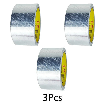 High-Temperature Aluminum Foil Tape – Leak-Proof Adhesive Sealing & Heat Insulation for Kitchen & Pipe Repairs