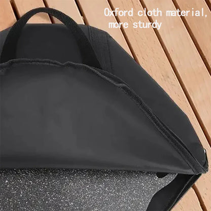 Baking Pan Storage Bag with Handle – 600D Oxford Waterproof Wear-Resistant Kitchen BBQ Tool Bag, 47x38cm