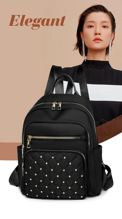 Luxury Designer Women's Oxford Rucksack - High-Quality, Small Schoolbag for Youth and Students, Leisure Outdoor Backpack, Travel Shoulder Bag