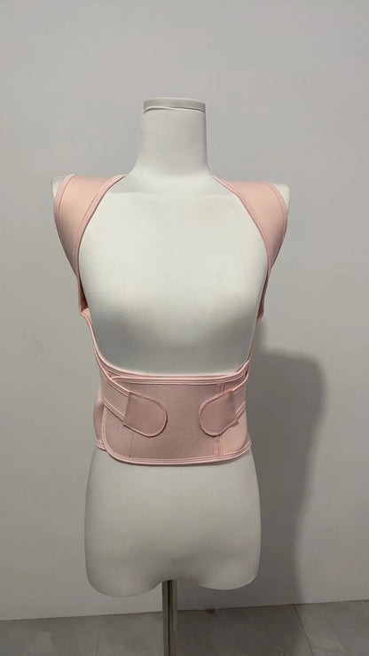 Magnetic Therapy Back Posture Corrector — Adjustable Shoulder Support for Sitting Posture | Breathable & Body Shaping Brace