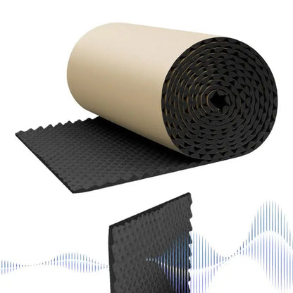 Self-Adhesive Sound Absorbing Acoustic Panels Waterproof Soundproof Pads for Car & Studio
