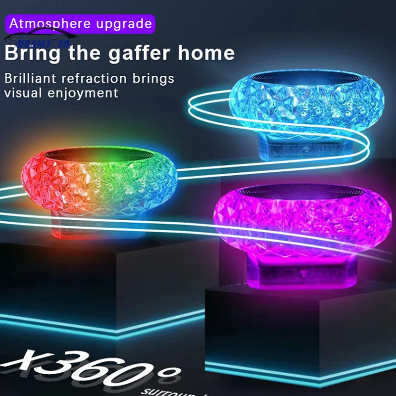 Portable Car USB LED Ambient Light - Mini Decorative Atmosphere Lamp for Auto Interior & Computer Plug-and-Play