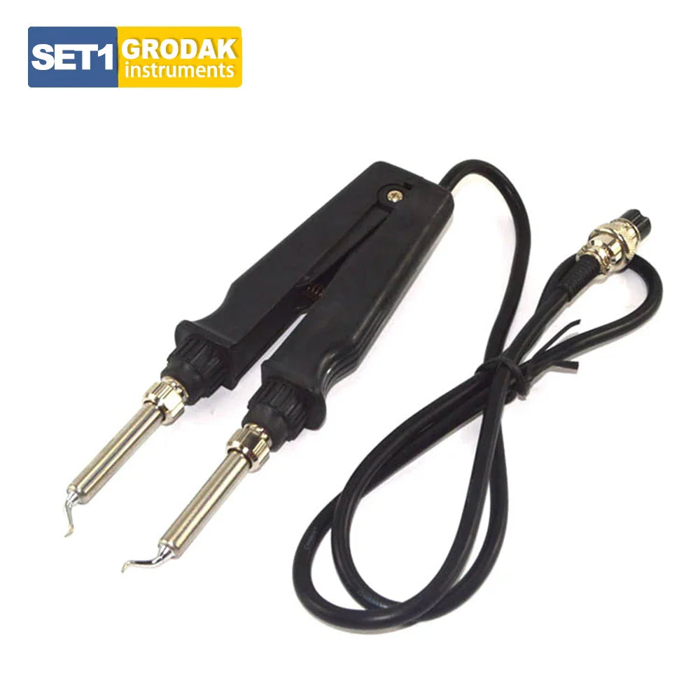 GORDAK 902 BGA Rework Soldering Station with Dual Heating Tweezers — Electric Desoldering Iron Tool