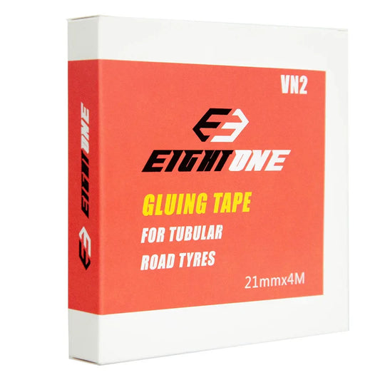 EIGHTONE High Viscosity Double-Sided Tubular Gluing Tape — For 700C Road Bike Tubular Tires, Carbon & Aluminum Alloy Rims
