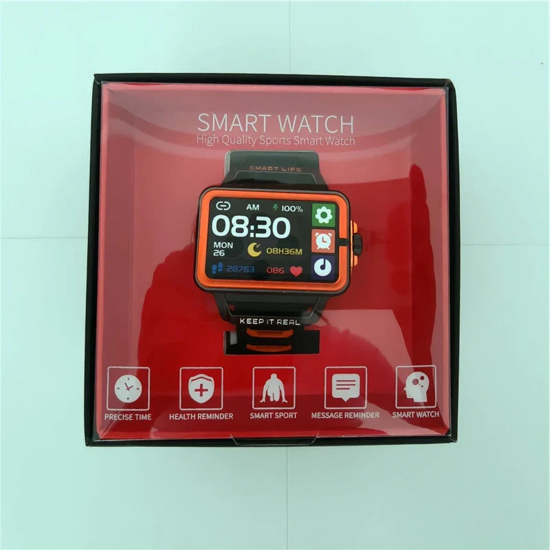 S666 Smart Watch - Waterproof Sports Smartwatch with Heart Rate Monitor for iOS & Android Phones