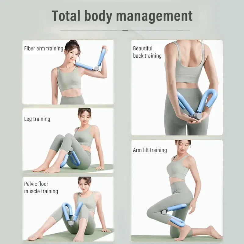 Multifunctional Home Leg Trainer - Elastic Fitness Equipment for Tightening Leg Muscles - 30mm Thickened High-Density, Non-Slip