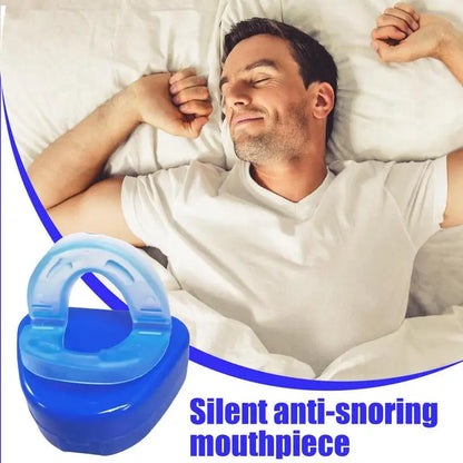 Gum Shield Anti-Snoring Mouthpiece – Snore Stopper Device for Better Breathing & Snoring Relief