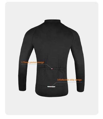 GRSRXX Thermal Winter Cycling Jacket – Unisex MTB Bike Coat & Sleeveless Long Sleeve Cycling Jersey