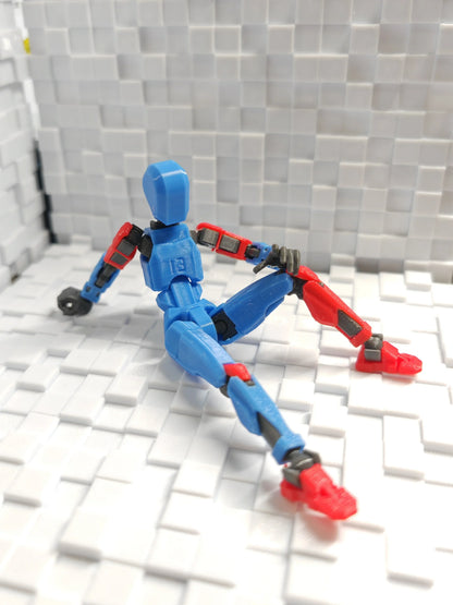 Titan 13 Action Figures – 3D Printed Multi-Jointed Movable Lucky 13 & Nova 13 Collectibles