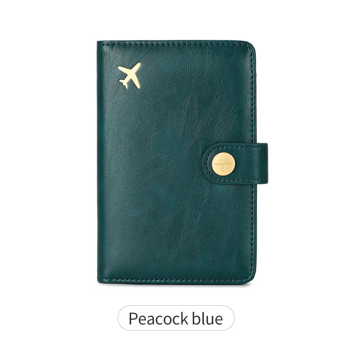 Minimalist RFID Passport Clip Multifunctional PU Leather Wallet – ID & Credit Card Holder Travel Accessory