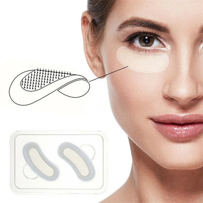 Micro-Needle Hyaluronic Acid Eye Patch – Anti-Wrinkle Moisturizing Eye Mask for Fine Lines Removal