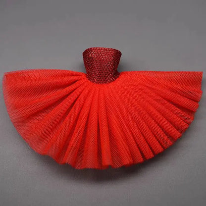 Chest Wrap Wedding Dress Skirt – Blythe, Licca, Azone OB22/OB24 Doll Dress-Up Accessories