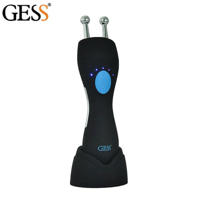 GESS Microcurrent Facial Device — Anti-Aging Face & Neck Massager for Home and Office Skin Care