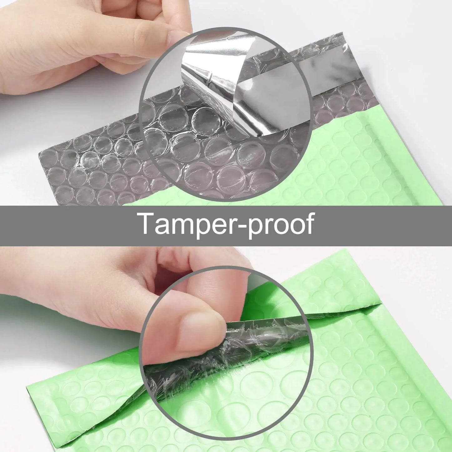 50 Pcs Multi-Colored Bubble Envelopes – Delivery Packaging Supplies for Small Business Shipping and Packing