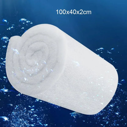 Super Thick Biochemical Aquarium Filter Cotton - Sponge Foam for Fish Tank, Bio Skimmer
