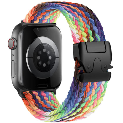 Parachute Braided Straps for Apple Watch Series 9/8/7/6/5 SE – Compatible with 41mm-49mm Bands