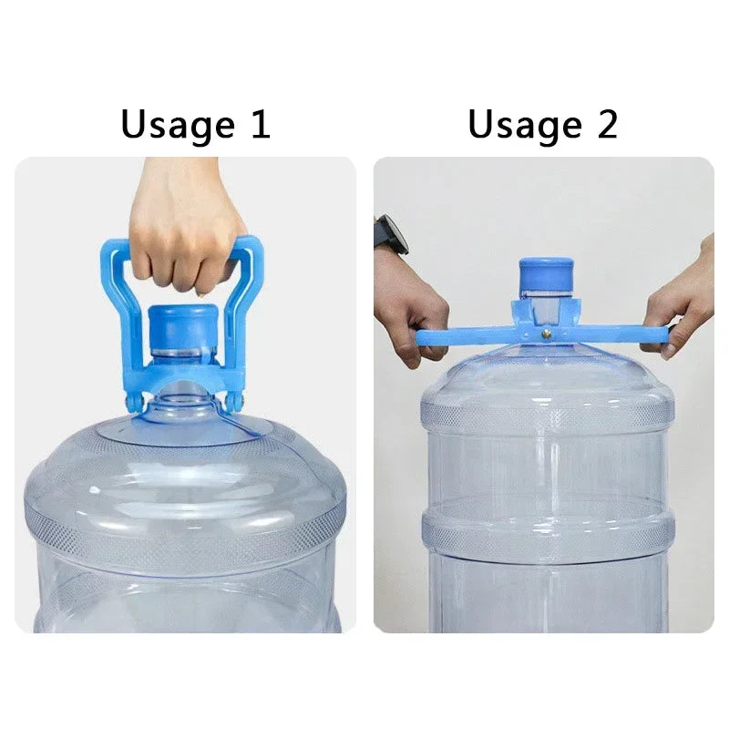 Portable Water Bottle Handle - Labor-Saving Plastic Bucket Carrier for Easy Lifting and Carrying