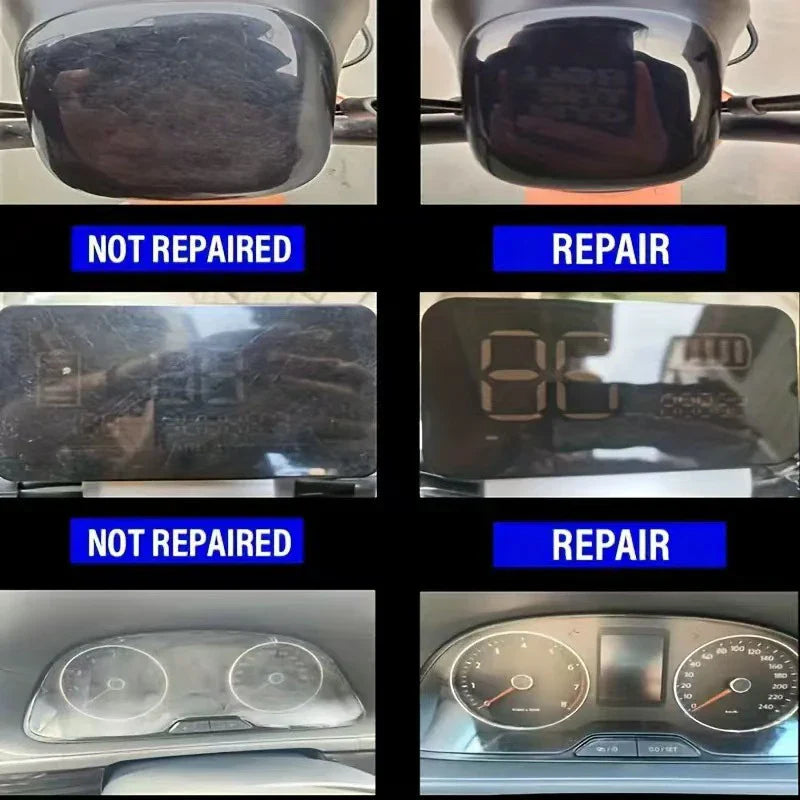 Dashboard Screen Scratch Repair Paste – Oxidation & Wear Polishing Agent for Car, Motorcycle & Truck Display Restoration