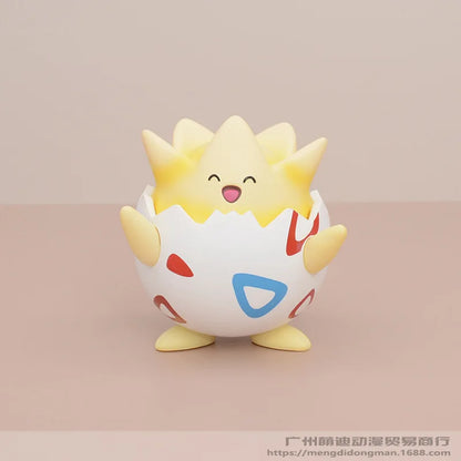Kawaii Pokémon Togepi Figure – Happy Anime Car & Desktop Ornament, Cute Collectible Toy for Boys & Girls, Surprise Gift