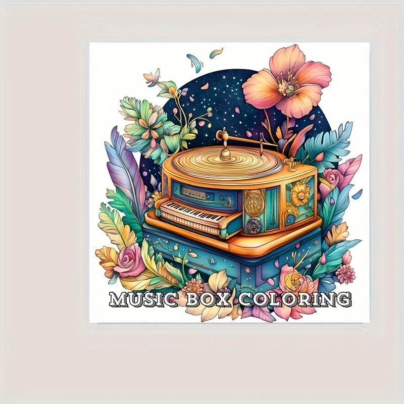 28-Page Mandala Animal Coloring Book for Adults - Stress Relief, Relaxation & Creative Coloring Activity Book