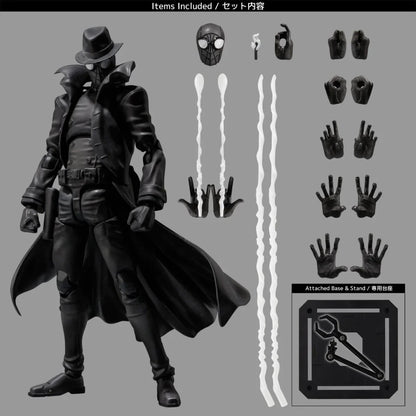 Spider-Man Noir Marvel Legends SHF Action Figure – Peter Parker Ultimate Black Spider-Man Earth-90214, Kids Gift Toy