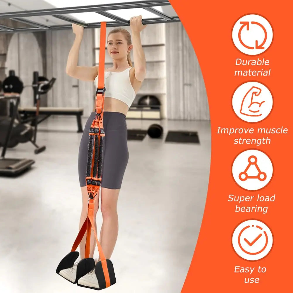 Pull-Up Assistance Bands Set – Resistance Straps for Men & Women, Hanging Training Chin-Up Workout and Body Stretching